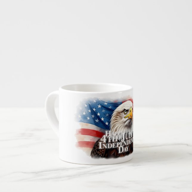 Spirit of Independence Espresso Cup (Front Left)