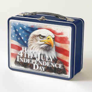 Spirit of Independence Metal Lunch Box