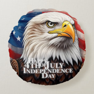 Spirit of Independence Round Cushion