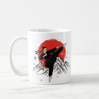 Spirit of Kung Fu – Martial Arts Emblem Front Coffee Mug