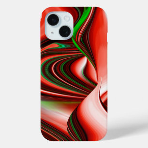 Spirit of Love and Hope, Abstract 3D Rainbowart iPhone 15 Case