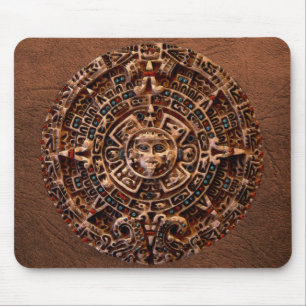 Spirit of Mexico & Peru, Mayan Incan Design Mouse Mat