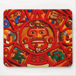 Spirit of Mexico & Peru, Mayan Incan Design Mouse Mat