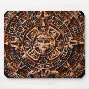 Spirit of Mexico & Peru, Mayan Incan Design Mouse Mat