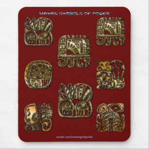 Spirit of Mexico & Peru, Mayan Incan Design Mouse Mat