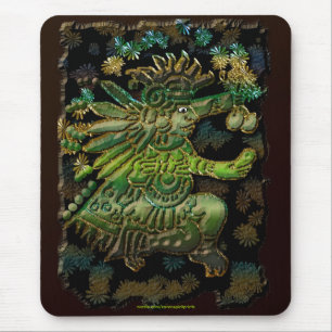 Spirit of Mexico & Peru, Mayan Incan Design Mouse Mat