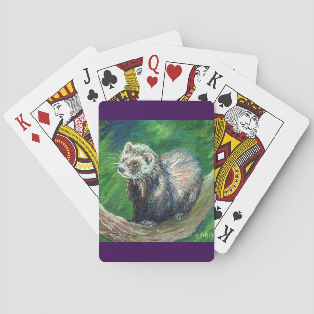 Spirit of Polecat Playing Cards (Back)