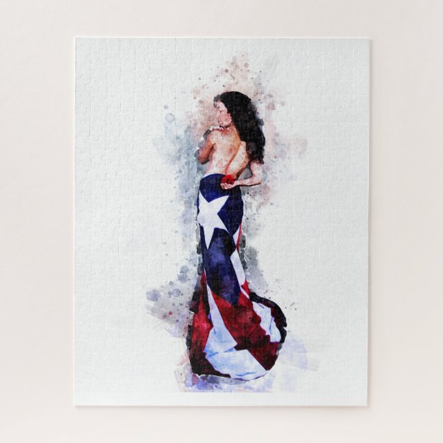 Spirit of Puerto Rico Jigsaw Puzzle (Vertical)