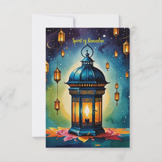 Spirit of Ramadan Thank You Card (Front)