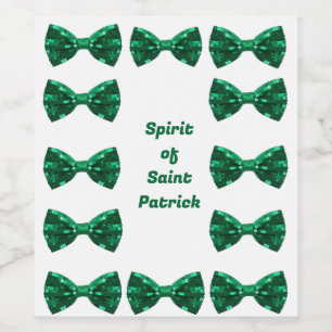 Spirit of Saint Patrick Wine and Sparkling Wine La Wine Label