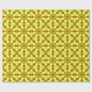 Spirit of solar foliage abstract Pattern Wrapping Paper