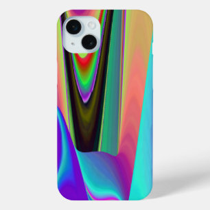Spirit of Summer Breeze , Abstract 3D Rainbowart iPhone 15 Mini Case