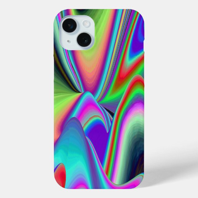 Spirit of Summer Breeze , Abstract 3D Rainbowart Case-Mate iPhone Case (Back)