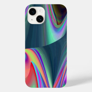 Spirit of Summer Breeze , Abstract 3D Rainbowart Case-Mate iPhone 14 Case