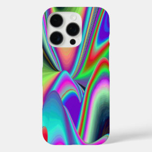 Spirit of Summer Breeze , Abstract 3D Rainbowart iPhone 16 Pro Case