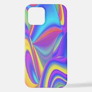 Spirit of Summer Breeze , Abstract 3D Rainbowart iPhone 12 Case