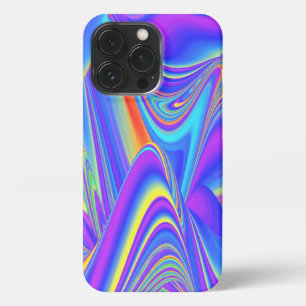 Spirit of Summer Breeze , Abstract 3D Rainbowart iPhone 13 Pro Case