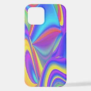 Spirit of Summer Breeze , Abstract 3D Rainbowart iPhone 12 Case