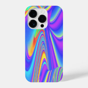 Spirit of Summer Breeze , Abstract 3D Rainbowart iPhone 14 Pro Case