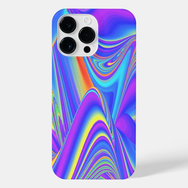 Spirit of Summer Breeze , Abstract 3D Rainbowart iPhone Case (Back)