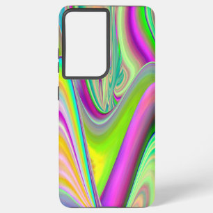 Spirit of Summer Breeze , Abstract 3D Rainbowart Samsung Galaxy Case