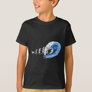 Spirit Of Surfing Evolution Of Man T-Shirt