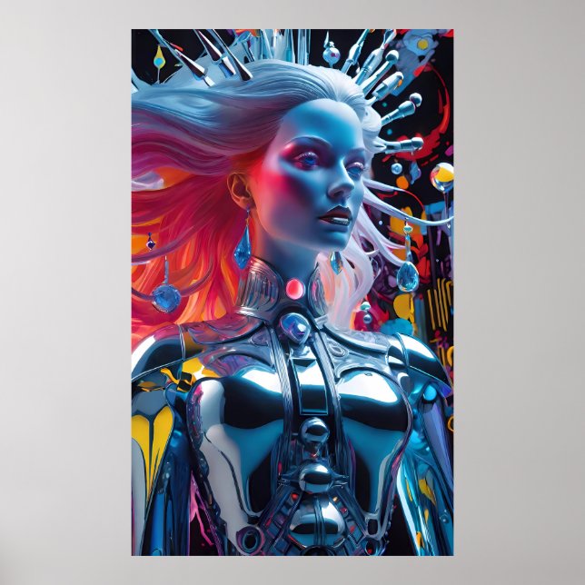 Spirit of Technological Distancing Poster (Front)