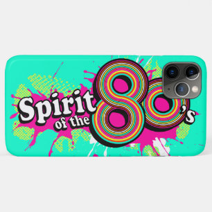 "Spirit of the 80's" girls pink mint iPhone 11 Pro Max Case