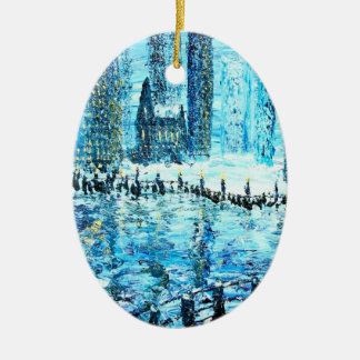 Spirit of the city ceramic tree decoration