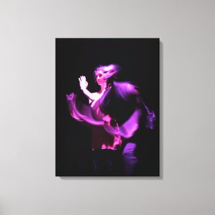 Spirit of The Dance 2 Dancers Photography Canvas Print