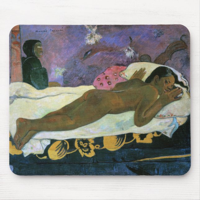 Spirit of the Dead Watching, Gauguin Mouse Mat (Front)
