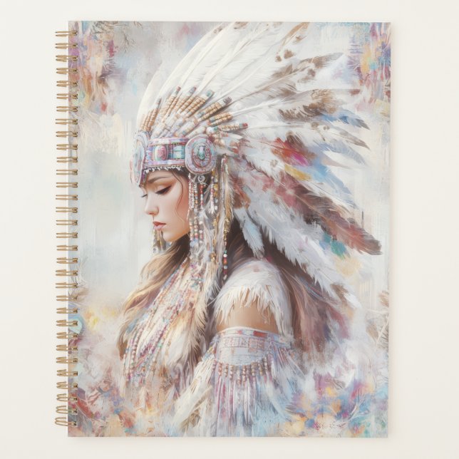 Spirit of the Feathered Dawn Planner (Front)