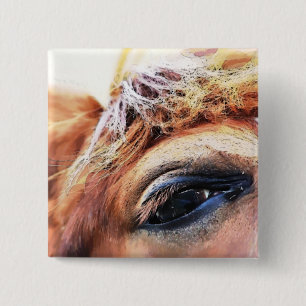 SPIRIT OF THE HORSE 15 CM SQUARE BADGE