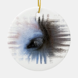 SPIRIT OF THE HORSE CERAMIC TREE DECORATION