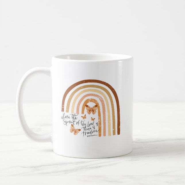 Spirit of the Lord Christian  Mug (Left)