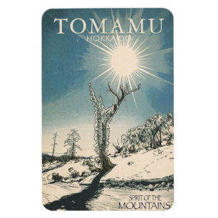spirit of the mountains - TOMAMU Hokkaido Magnet