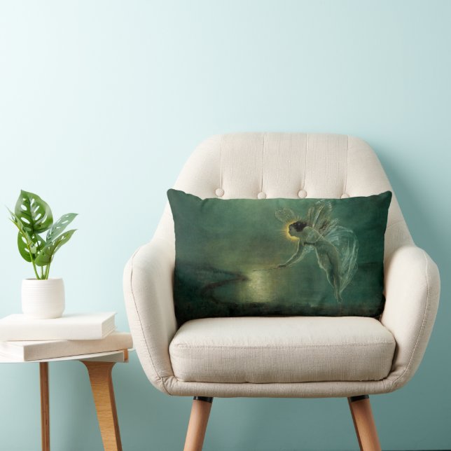 Spirit of the Night by Grimshaw, Victorian Fairy Lumbar Cushion (Chair)