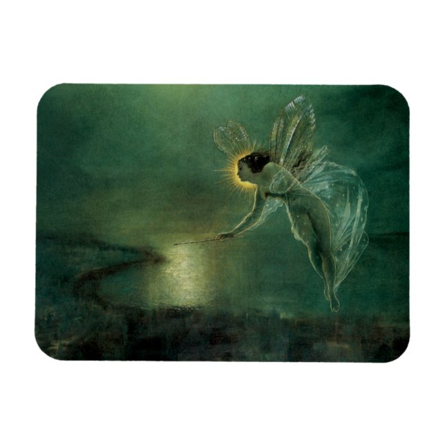 Spirit of the Night by Grimshaw, Victorian Fairy Magnet (Horizontal)