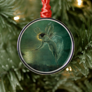 Spirit of the Night by Grimshaw, Victorian Fairy Metal Tree Decoration