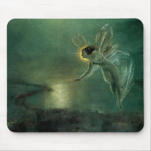 Spirit of the Night by Grimshaw, Victorian Fairy Mouse Mat