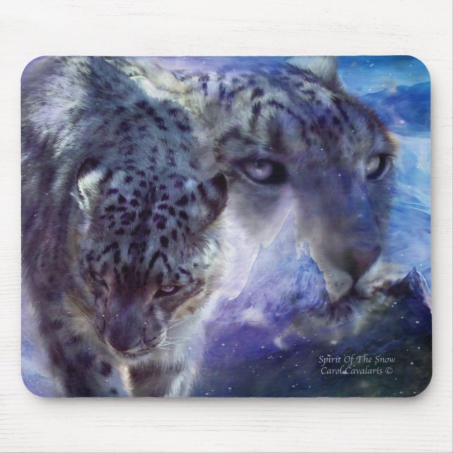 Spirit Of The Snow Art Mouse Mat (Front)