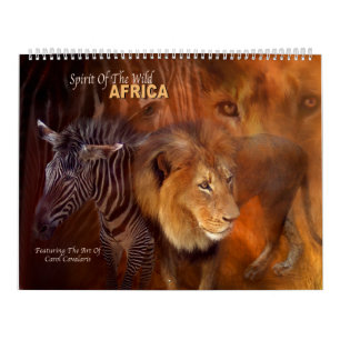 Spirit Of The Wild - Africa Art Calendar