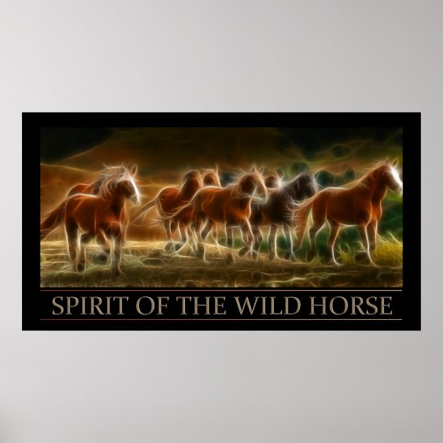 Spirit of the Wild Horse Poster (Front)