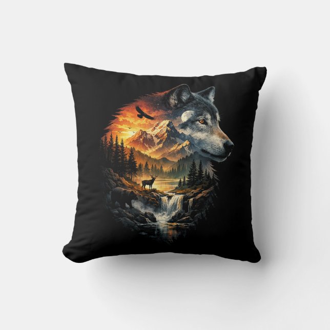 Spirit of the Wilderness Cushion (Front)