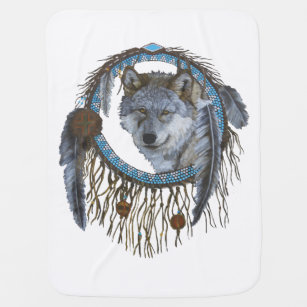 Royal Lion Baby Blanket Wolf Dreamcatcher 