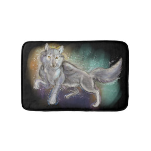 Spirit of the Wolf Bath Mat