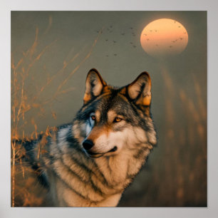 Spirit of the Wolf Poster