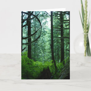 Spirit of the Woods 2 - Greeting card