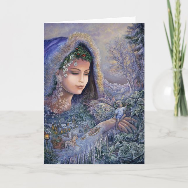 Spirit of Winter Blank Notecard (Front)