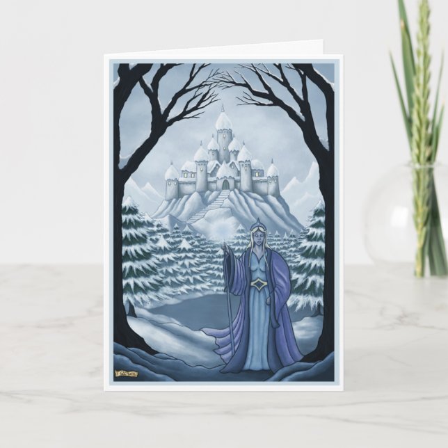spirit of winter greeting card basic (Front)